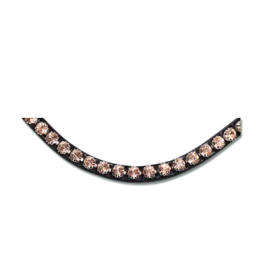 Ogłowie Waldhausen X-line Rose brąz cob