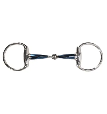 Wędzidło oliwkowe eggbut pojedynczo łamane anatomiczne sweet iron 12,5