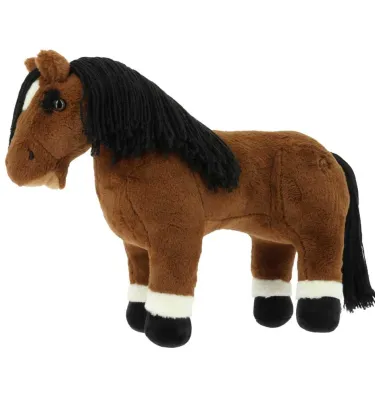 Pluszowy konik dla dzieci PONY ACADEMY Caramel beż