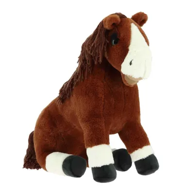 Pluszowy konik dla dzieci PONY ACADEMY Caramel beż