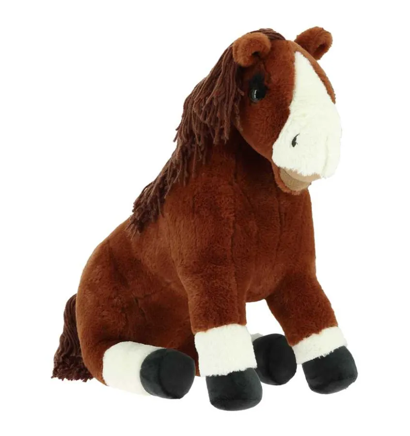 Pluszowy konik dla dzieci PONY ACADEMY Caramel beż