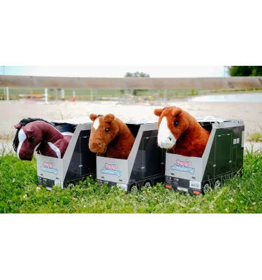 Pluszowy konik dla dzieci PONY ACADEMY Caramel beż