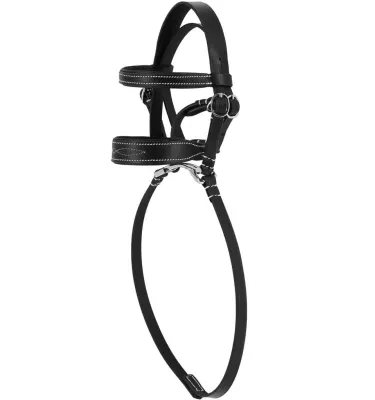 Mini ogłowie dla konika PONY ACADEMY czarne