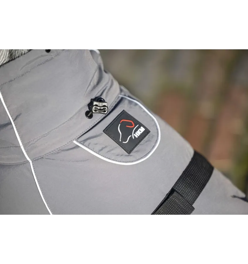 Płaszcz dla psa z polarem HKM Buddy L