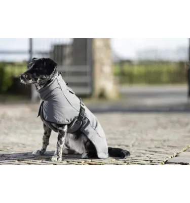 Płaszcz dla psa z polarem HKM Buddy L