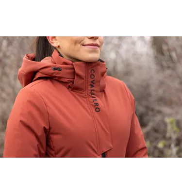 Kurtka jeździecka zimowa Covalliero jesień-zima 2025/2026 czarny L