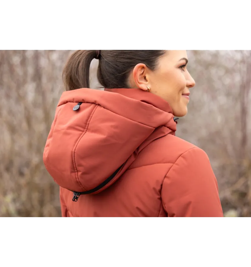 Kurtka jeździecka zimowa Covalliero jesień-zima 2025/2026 czarny L