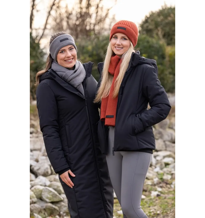 Kurtka jeździecka zimowa Covalliero jesień-zima 2025/2026 czarny L