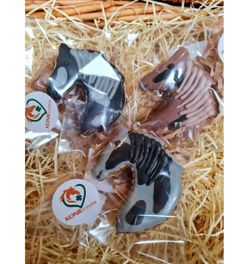 Głowa konia ciasteczko dla koni