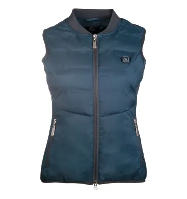 Kamizelka grzejąca jeździecka Comfort Temperature granat L