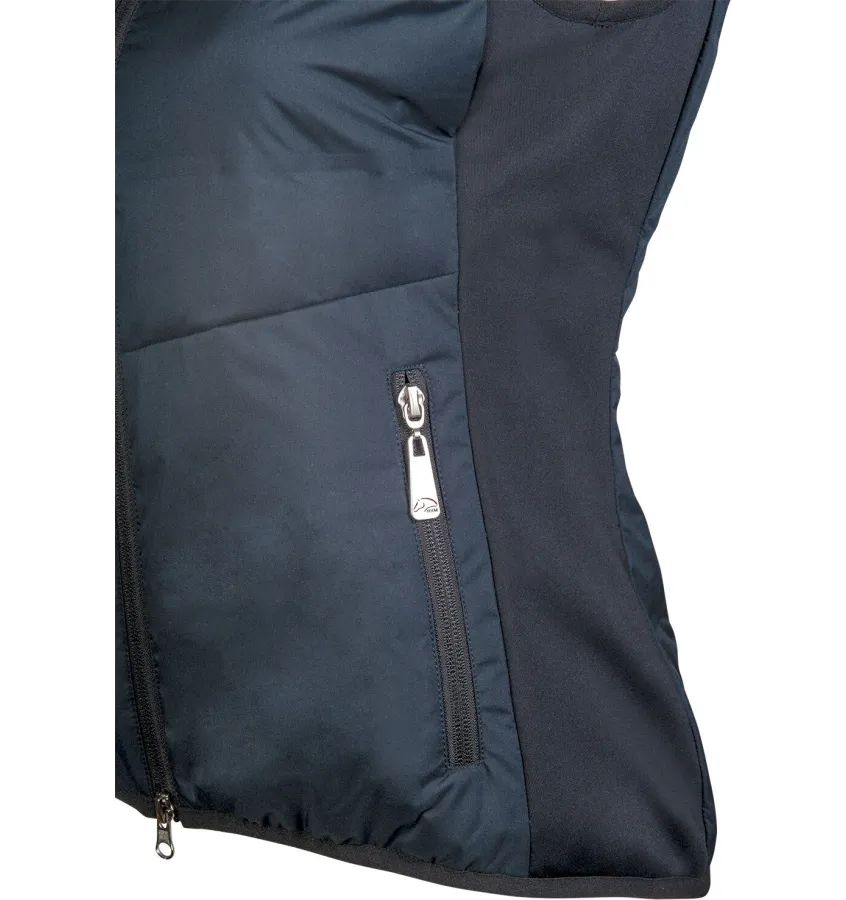 Kamizelka grzejąca jeździecka Comfort Temperature granat L