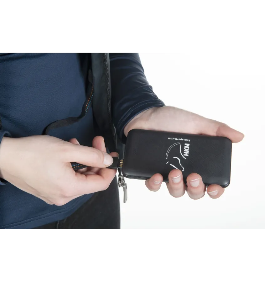 Kamizelka grzejąca jeździecka Comfort Temperature granat L