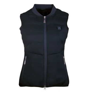 Kamizelka grzejąca jeździecka Comfort Temperature granat L