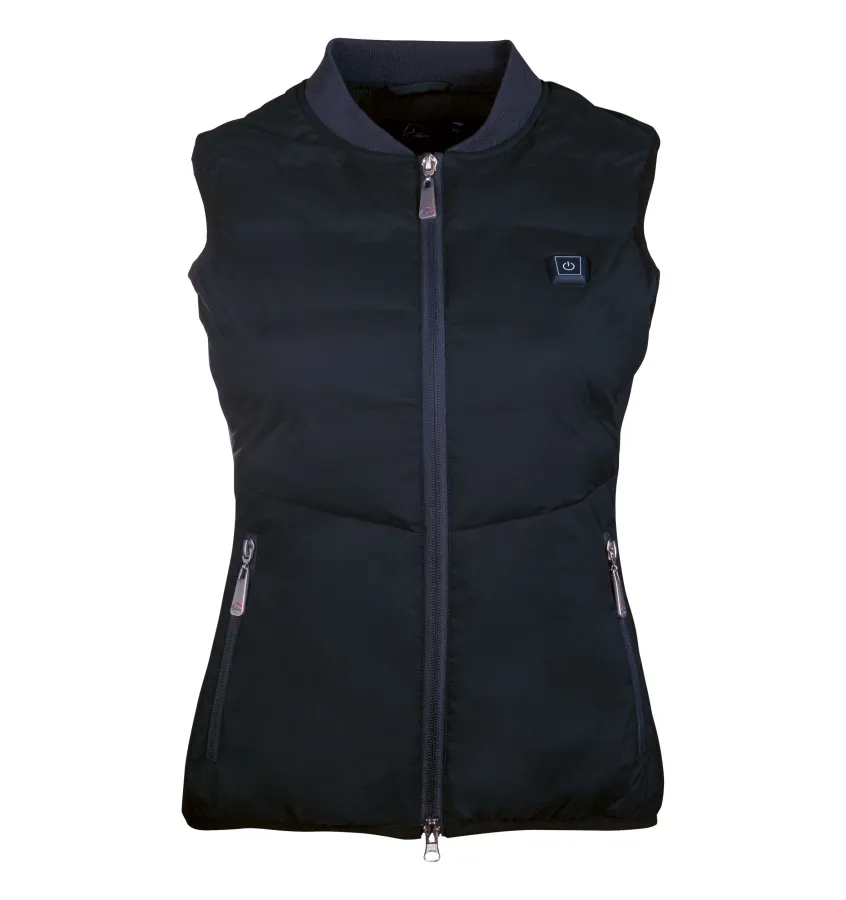 Kamizelka grzejąca jeździecka Comfort Temperature granat L