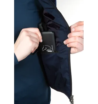 Kamizelka grzejąca jeździecka Comfort Temperature granat L