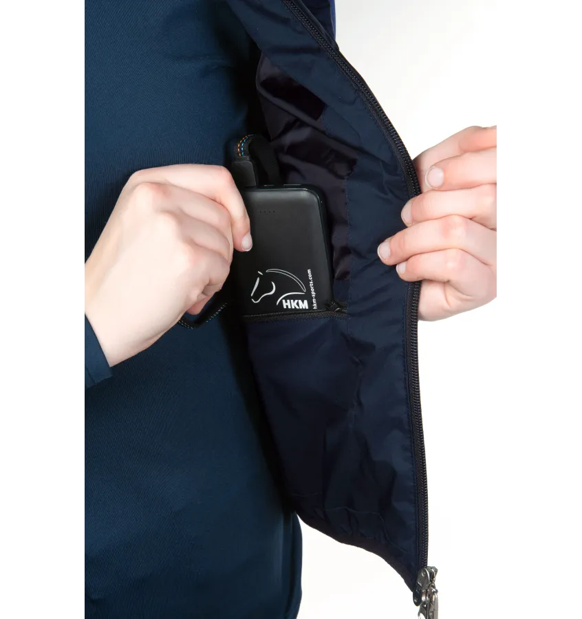 Kamizelka grzejąca jeździecka Comfort Temperature granat L