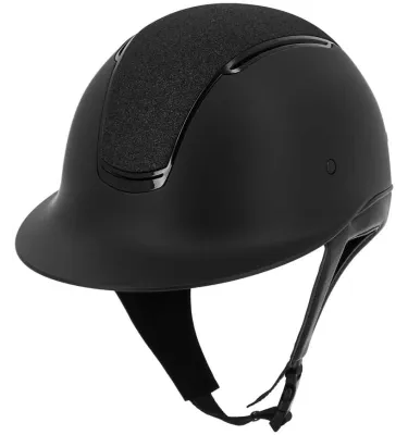 Kask jeździecki Equitheme Soazy z brokatem L 58-61