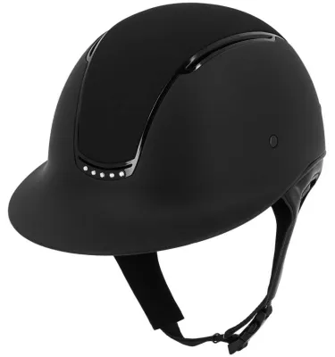 Kask jeździecki Equitheme Soazy z kryształkami L 58-61