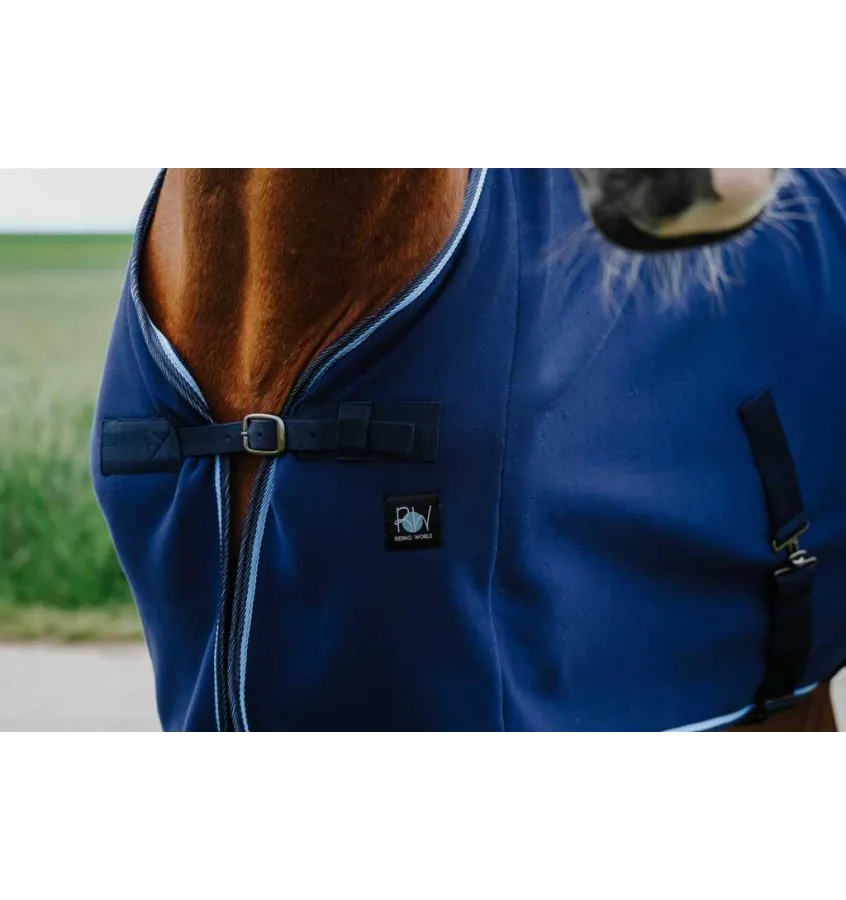 Osuszająca derka polarowa Riding World z pasami 110