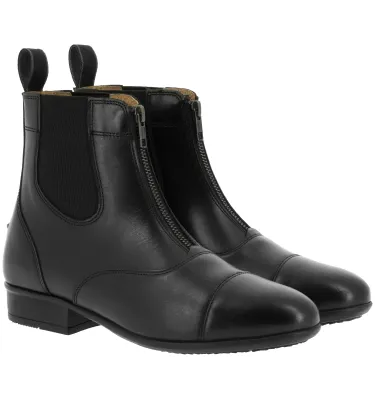 Skórzane sztyblety jeździeckie Equitheme Chic z zamkiem 35