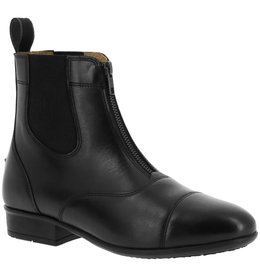 Skórzane sztyblety jeździeckie Equitheme Chic z zamkiem 35