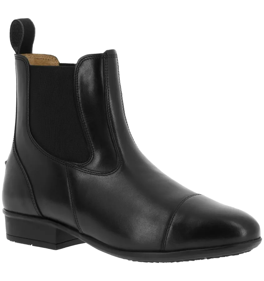 Skórzane sztyblety jeździeckie Equitheme Chic wciągane 35