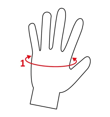 Rękawiczki jeździeckie Ruby