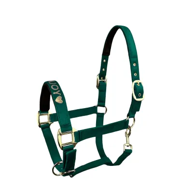 Kantar dla konia Velvet bordo cob