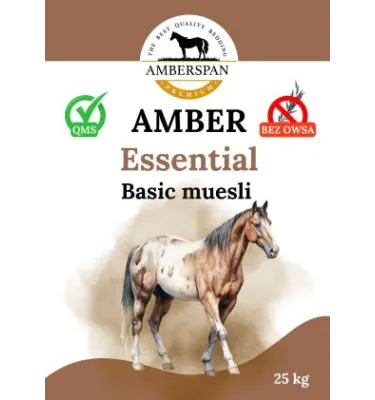 Pasza dla konia Amber Essential Basic Musli 25kg