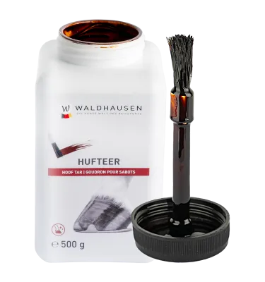 Dziegieć do kopyt z pędzelkiem Waldhausen 500g