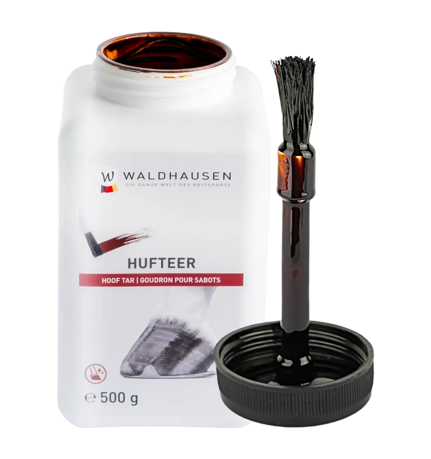 Dziegieć do kopyt z pędzelkiem Waldhausen 500g