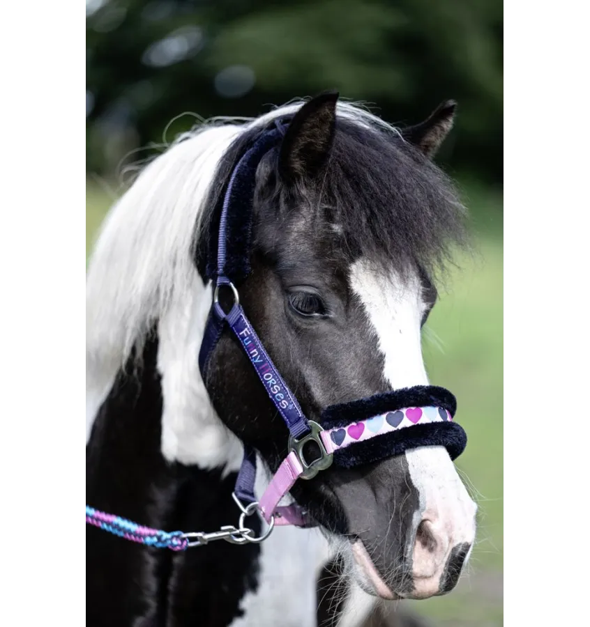 Kantar dla kucyka z futerkiem Funny Horses mini shetty