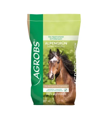 AGROBS AlpenGrun Seniormusli 15 kg musli dla starszych koni