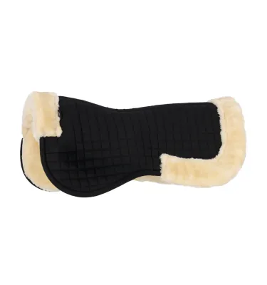 Podkładka pod siodło z futerkiem Zinya biały full