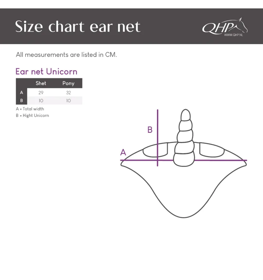 Nauszniki dla kucyka jednorożec pony