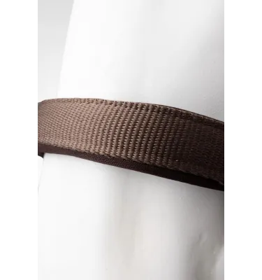 Kantar dla konia Lucca z uwiązem stalowy cob