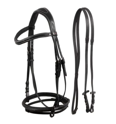 Ogłowie dla konia Supreme czarny cob