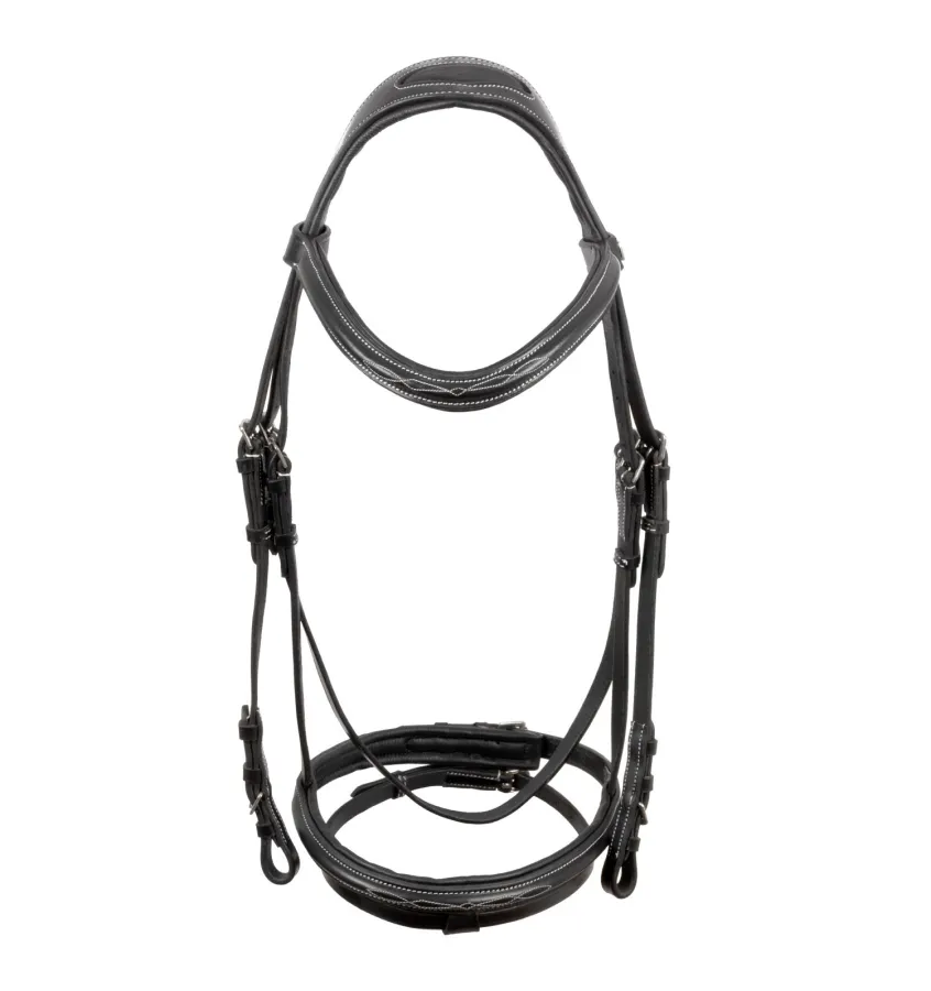 Ogłowie dla konia Supreme czarny cob