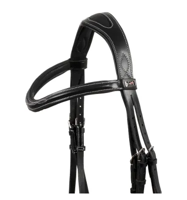 Ogłowie dla konia Supreme czarny cob