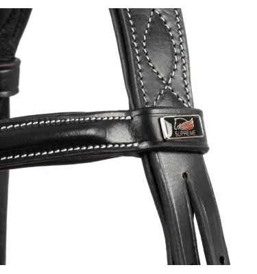 Ogłowie dla konia Supreme czarny cob
