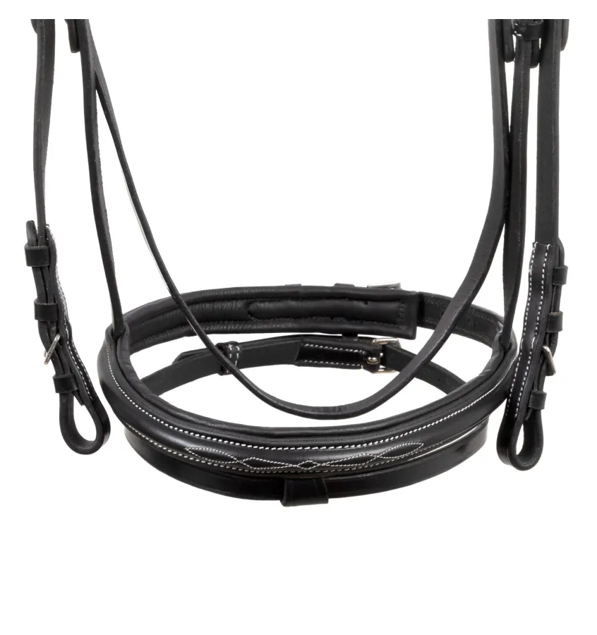 Ogłowie dla konia Supreme czarny cob