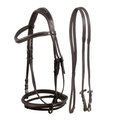 Ogłowie dla konia Supreme czarny cob