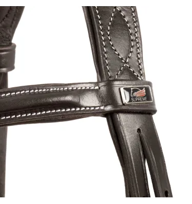 Ogłowie dla konia Supreme czarny cob