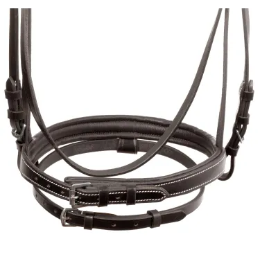 Ogłowie dla konia Supreme czarny cob