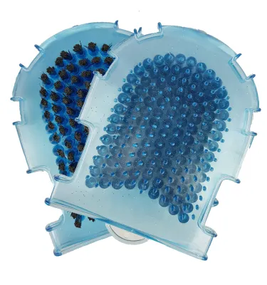 Rękawica do mycia konia niebieski