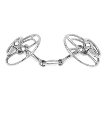 Wędzidło Metalab John Whitaker podwójnie łamane 13,5