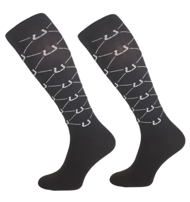 Podkolanówki jeździeckie Performance Coolmax 31-34