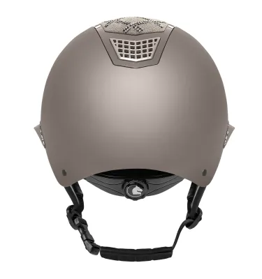 Kask jeździecki FP Spotlight Matt Silver L 59-61