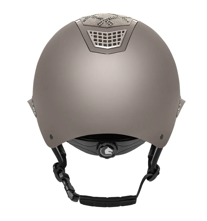 Kask jeździecki FP Spotlight Matt Silver L 59-61