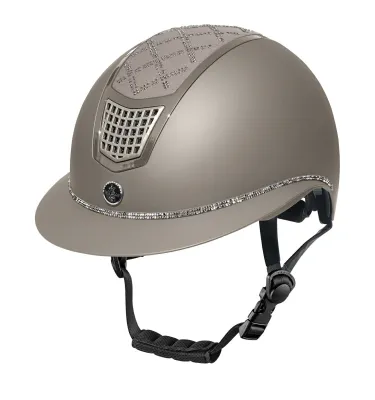 Kask jeździecki FP Spotlight Matt Silver L 59-61